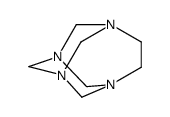 1,3,6,8-Tetraazatricyclo[4.3.1.13,8]undecane(9CI) structure