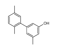 3-(2,5-dimethylphenyl)-5-methylphenol结构式