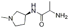 (S)-2-AMino-N-(1-Methyl-pyrrolidin-3-yl)-propionaMide结构式