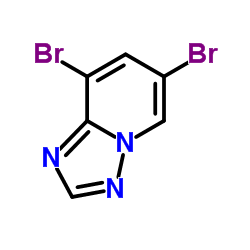 6,8-Dibromo-[1,2,4]triazolo[1,5-a]pyridine structure