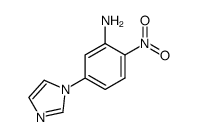 5-(1H-imidazol-1-yl)-2-nitroaniline Structure