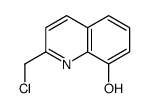 2-(chloromethyl)quinolin-8-ol结构式