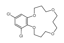 14,16-dichloro-3,4,6,7,8,10,11,12-octahydro-2H-benzo[b][1,4,8,12]tetraoxacyclopentadecine Structure