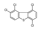 1,2,6,9-tetrachlorodibenzothiophene Structure