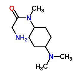 N-[4-(Dimethylamino)cyclohexyl]-N-methylglycinamide Structure