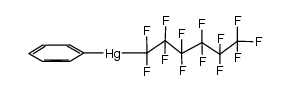 (perfluorohexyl)(phenyl)mercury结构式