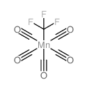 Trifluoromethylpentacarbonyl manganese结构式