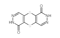 9,10-Dithia-2,3,6,7-tetraaza-anthracene-1,5-diol结构式