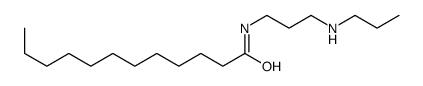 N-[3-(propylamino)propyl]dodecanamide Structure