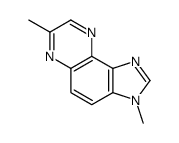 3H-Imidazo[4,5-f]quinoxaline,3,7-dimethyl-(9CI)结构式