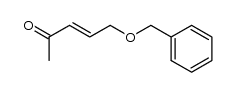 (E)-5-(benzyloxy)pent-3-en-2-one结构式