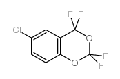 6-Chloro-2,2,3,3-tetrafluoro-1,4-benzodioxene Structure