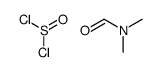 N,N-dimethylformamide,thionyl dichloride Structure