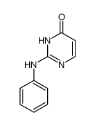 2-(phenylamino)pyrimidin-4(3H)-one Structure