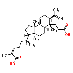 (24Z)-3,4-开环甘遂-4(28),7,24-三烯-3,26-二酸图片