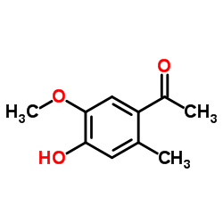 1-(4-hydroxy-5-methoxy-2-methylphenyl)ethan-1-one Structure