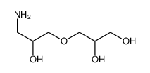 3-(3-amino-2-hydroxypropoxy)propane-1,2-diol Structure