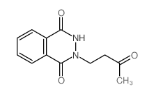 1,4-Phthalazinedione,2,3-dihydro-2-(3-oxobutyl)- structure
