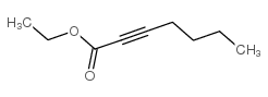 2-Heptynoic acid, ethylester Structure