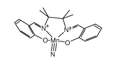 nitrido[N,N'-(1,1,2,2-tetramethyl)ethylenebis(salicylideneaminato)]manganese(V)结构式