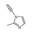 2-METHYL-1H-IMIDAZOLE-1-CARBONITRILE结构式
