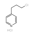 4-(3-氯丙基)吡啶盐酸盐结构式