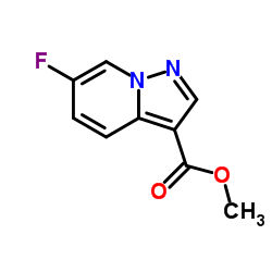 Methyl 6-fluoropyrazolo[1,5-a]pyridine-3-carboxylate structure