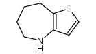 5,6,7,8-四氢-4H-噻吩并[3,2-b]氮杂结构式