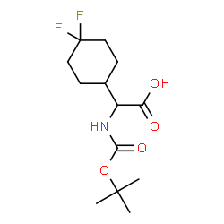 a-(Boc-amino)-4,4-difluorocyclohexaneacetic acid picture