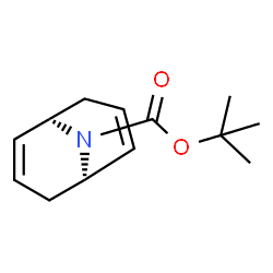 tert-butyl (1R,5R)-9-azabicyclo[3.3.1]nona-2,6-diene-9-carboxylate Structure
