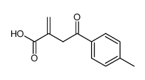 2-methylene-4-(4-methylphenyl)-4-oxobutanoic acid结构式