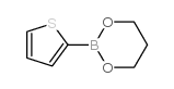 2-(噻吩-2-基)-1,3,2-二氧硼杂环己烷结构式