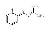 N-(propan-2-ylideneamino)pyridin-2-amine Structure