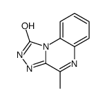 4-methyl-2H-[1,2,4]triazolo[4,3-a]quinoxalin-1-one结构式