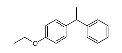 4-(1-phenylethyl)phenetole结构式