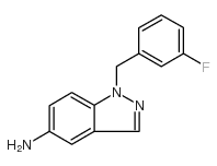 1-(3-FLUOROBENZYL)-1H-INDAZOL-5-AMINE picture