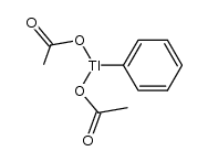 phenylthallium(III) diacetate Structure
