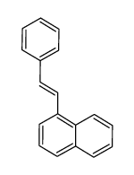 1-苯乙烯基萘结构式