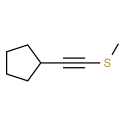 Cyclopentane, [(methylthio)ethynyl]- (9CI) picture