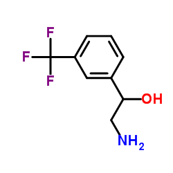 2-Amino-1-[3-(trifluoromethyl)phenyl]ethanol structure