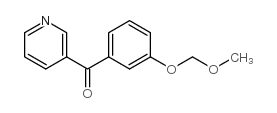 [3-(METHOXYMETHOXY)PHENYL](PYRIDIN-3-YL)METHANONE结构式