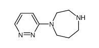 1-(3-pyridazinyl)-homopiperazine结构式