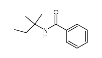 2-benzamido-2-methylbutane Structure