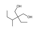 2-sec-butyl-2-ethylpropane-1,3-diol Structure