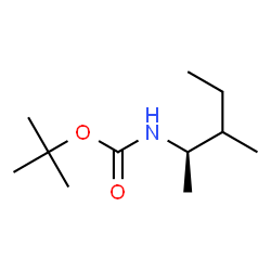 Carbamic acid, [(1R)-1,2-dimethylbutyl]-, 1,1-dimethylethyl ester (9CI) Structure