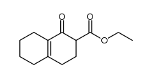 ethyl 1-oxo-1,2,3,4,5,6,7,8-octahydronaphthalene-2-carboxylate结构式