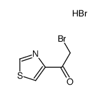 2-bromo-1-(thiazol-4-yl)ethanone hydrobromide结构式