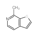 Thieno[2,3-c]pyridine,7-methyl- Structure