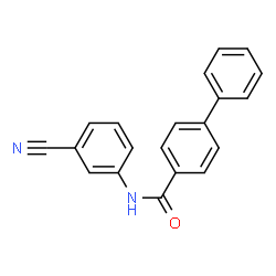 N-(3-Cyanophenyl)-4-biphenylcarboxamide picture