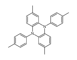 2,7-dimethyl-5,10-bis(4-methylphenyl)phenazine结构式